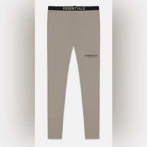 Fear of God Essentials Beige Leggings